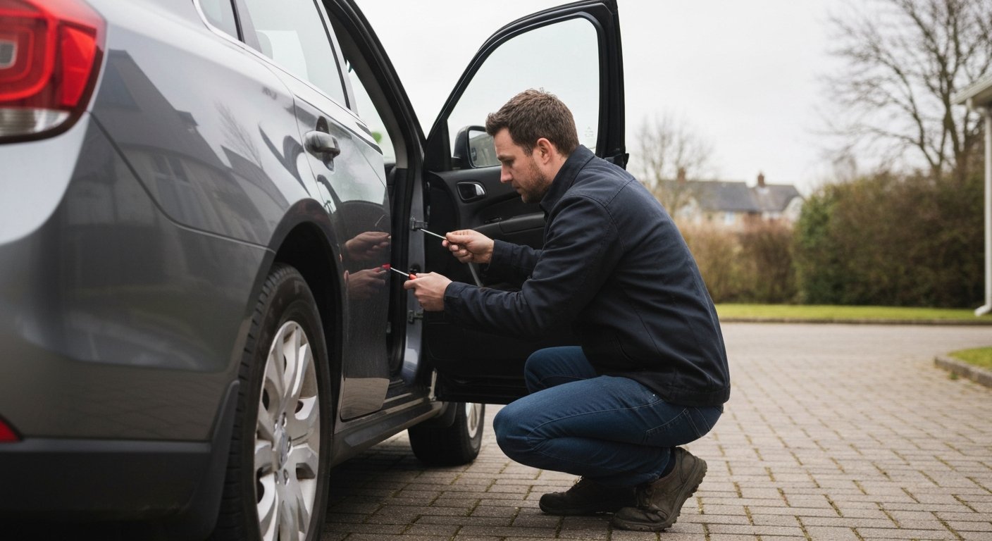 auto and residential locksmith illustrating North Richland Hills Locksmith in Arlington TX: Mobile Key Cutting & Programming