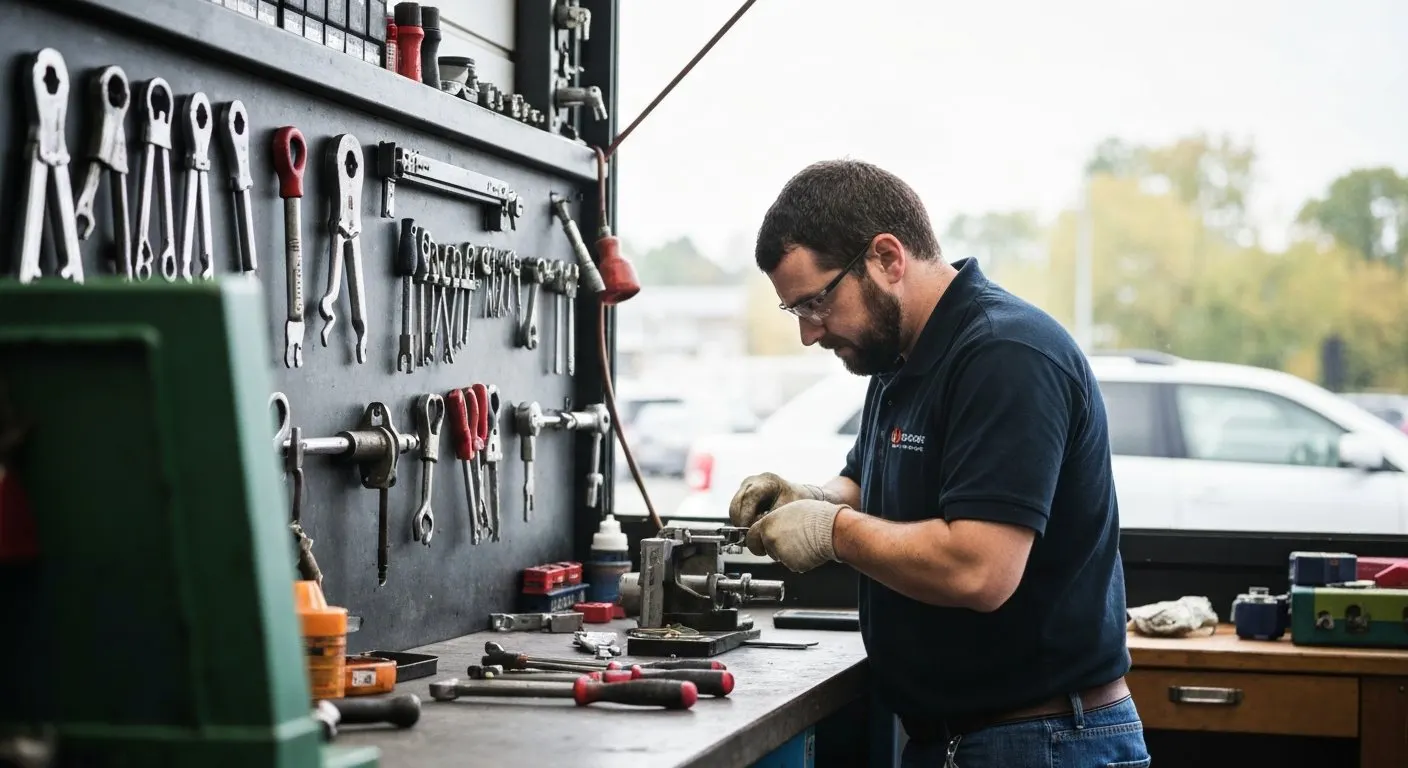 auto and residential locksmith illustrating Spare Car Key Arlington TX: Mobile Key Cutting & Programming